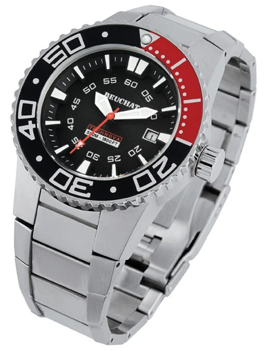 Watch with rotating bezel