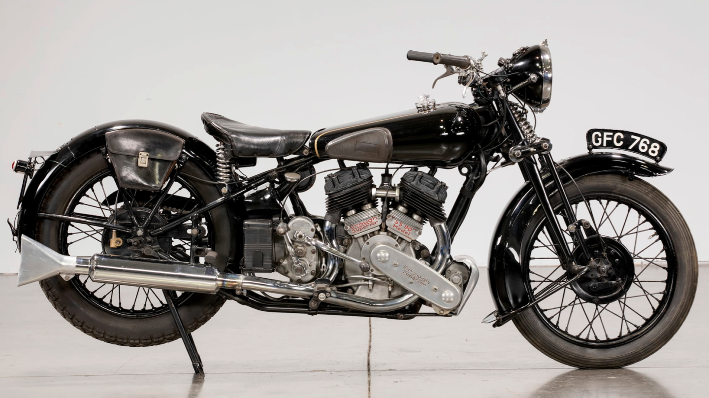 $110,000 | 1936 Brough SS 80 | Auction Link: Mecum