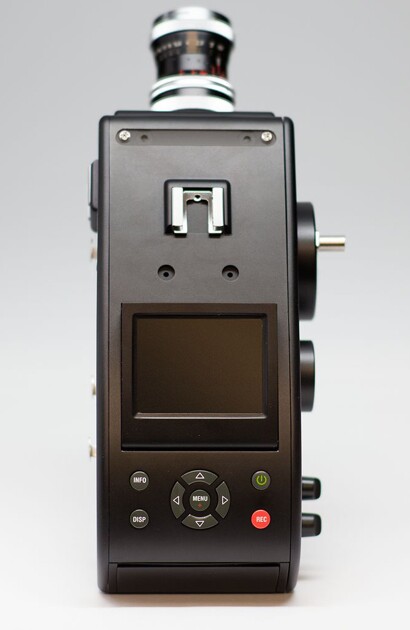 A top view of the camera