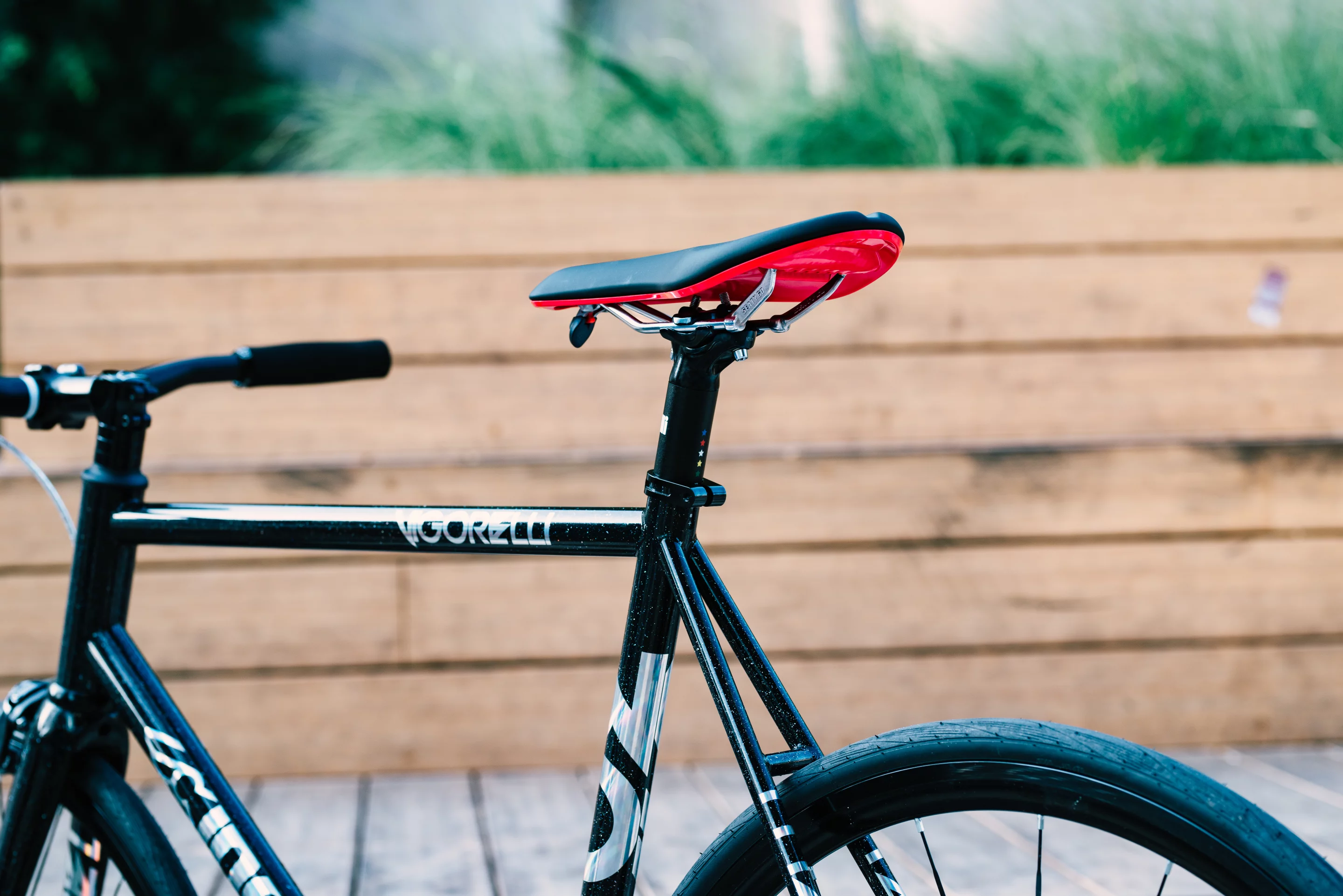 The SeatyGo stays securely attached when riding