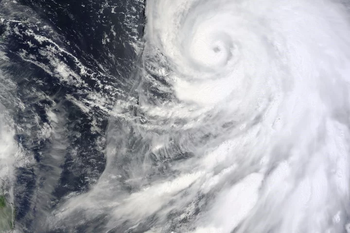 Typhoon Bolaven was one of the storms observed by the Fermi Gamma-ray Space Telescope