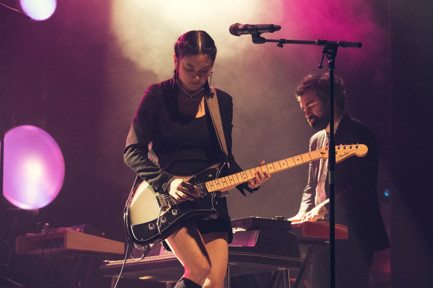 Silverburst color option tones the Meteora down quite a bit, as demonstrated by Japanese Breakfast's Michelle Zauner