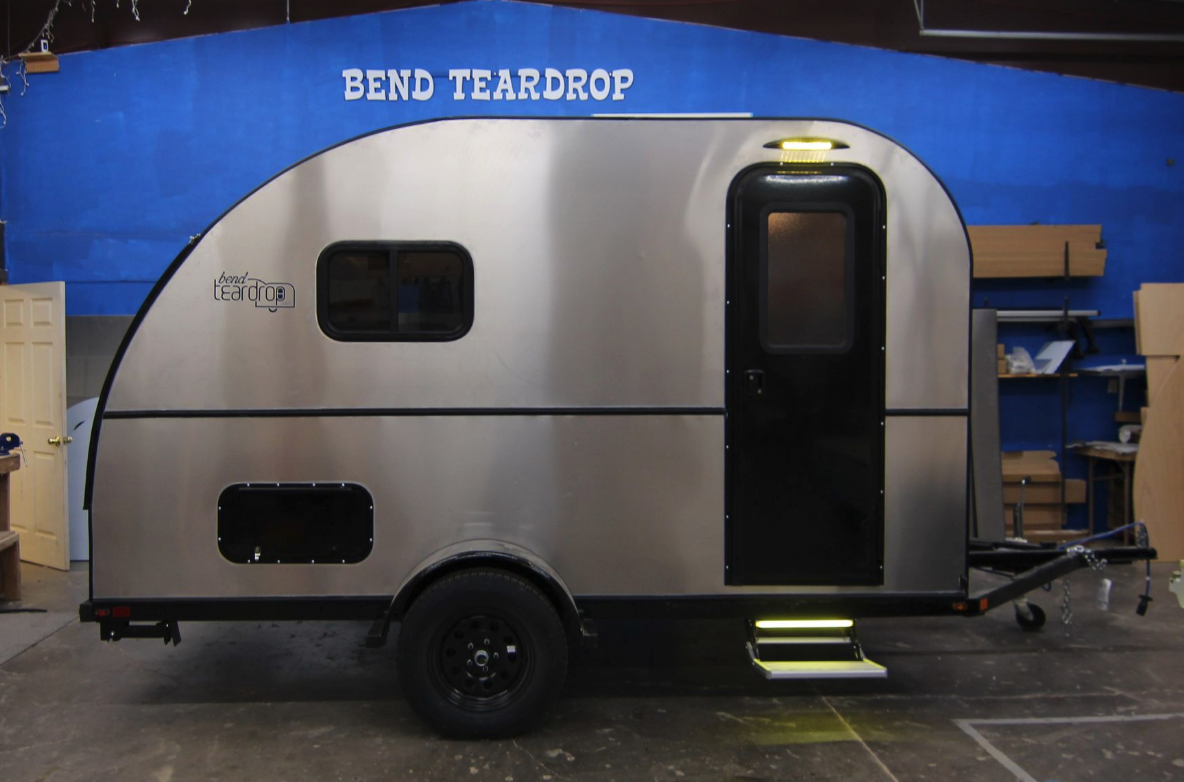 Not counting spinoff sauna trailer brand SaltSaun, the Tall Boy is the latest model to find its way out of Bend Teardrop's factory