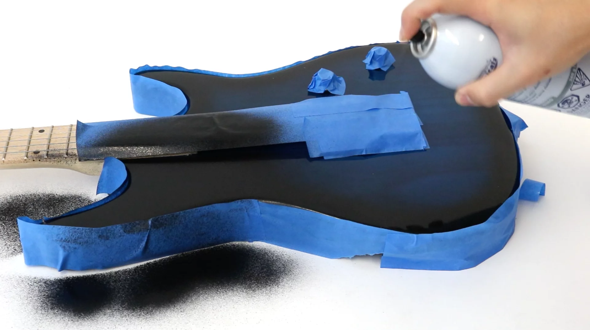 Electrick applied to a guitar