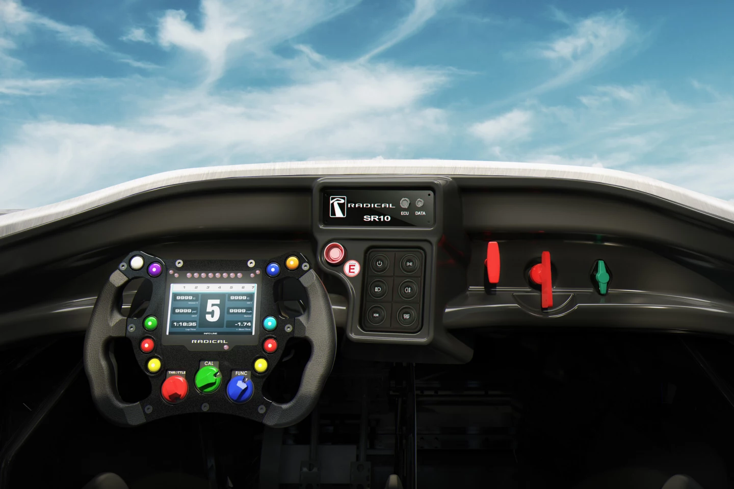 The cockpit now features a multi-page LCD screen on the steering wheel