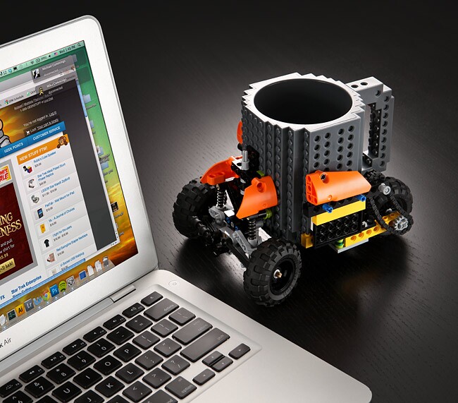 The blocks can be combined to customize your cup of coffee any way you want