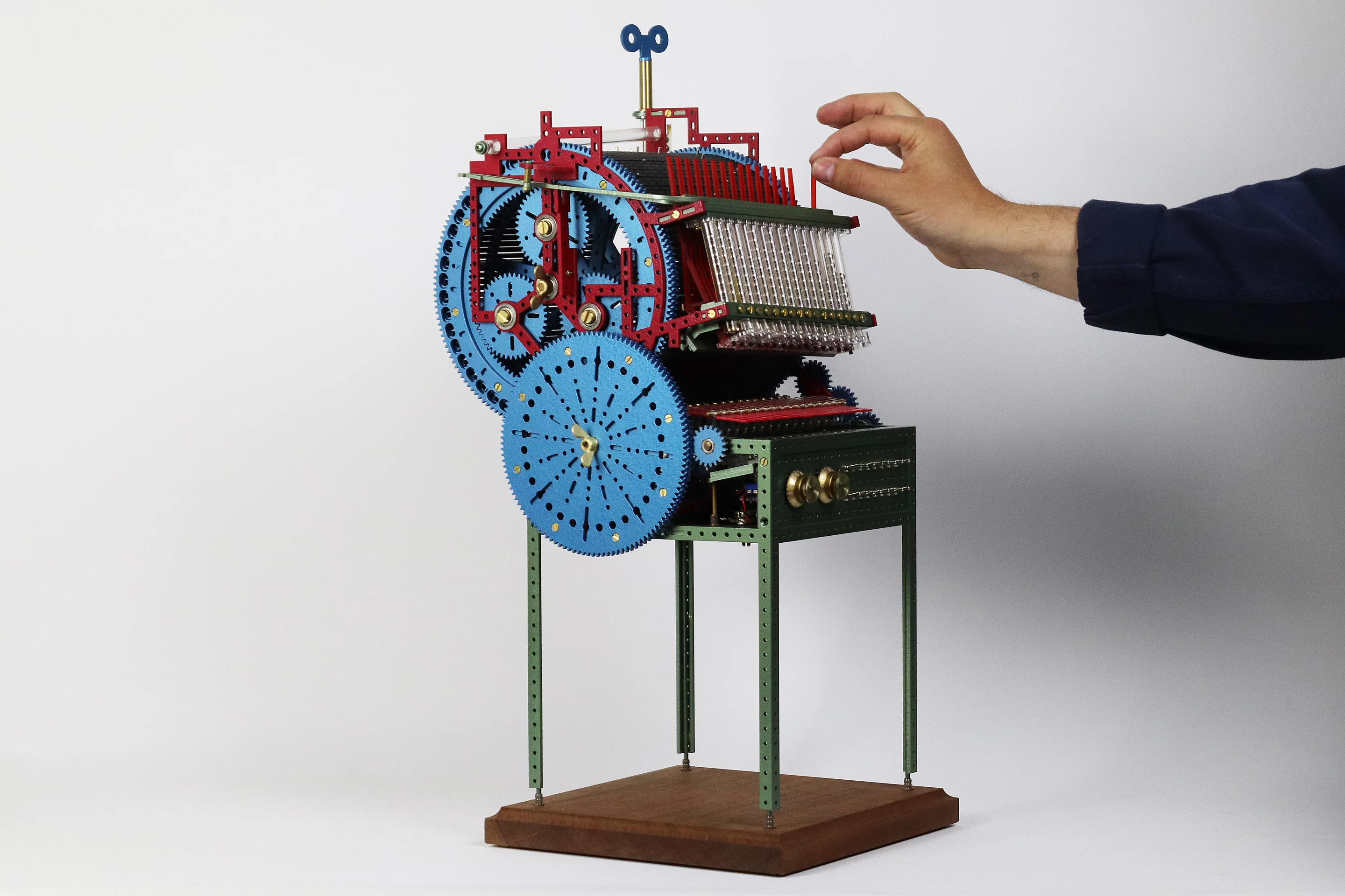 Love Hultén's tiny tribute to Martin Molin's giant mechanical music machine