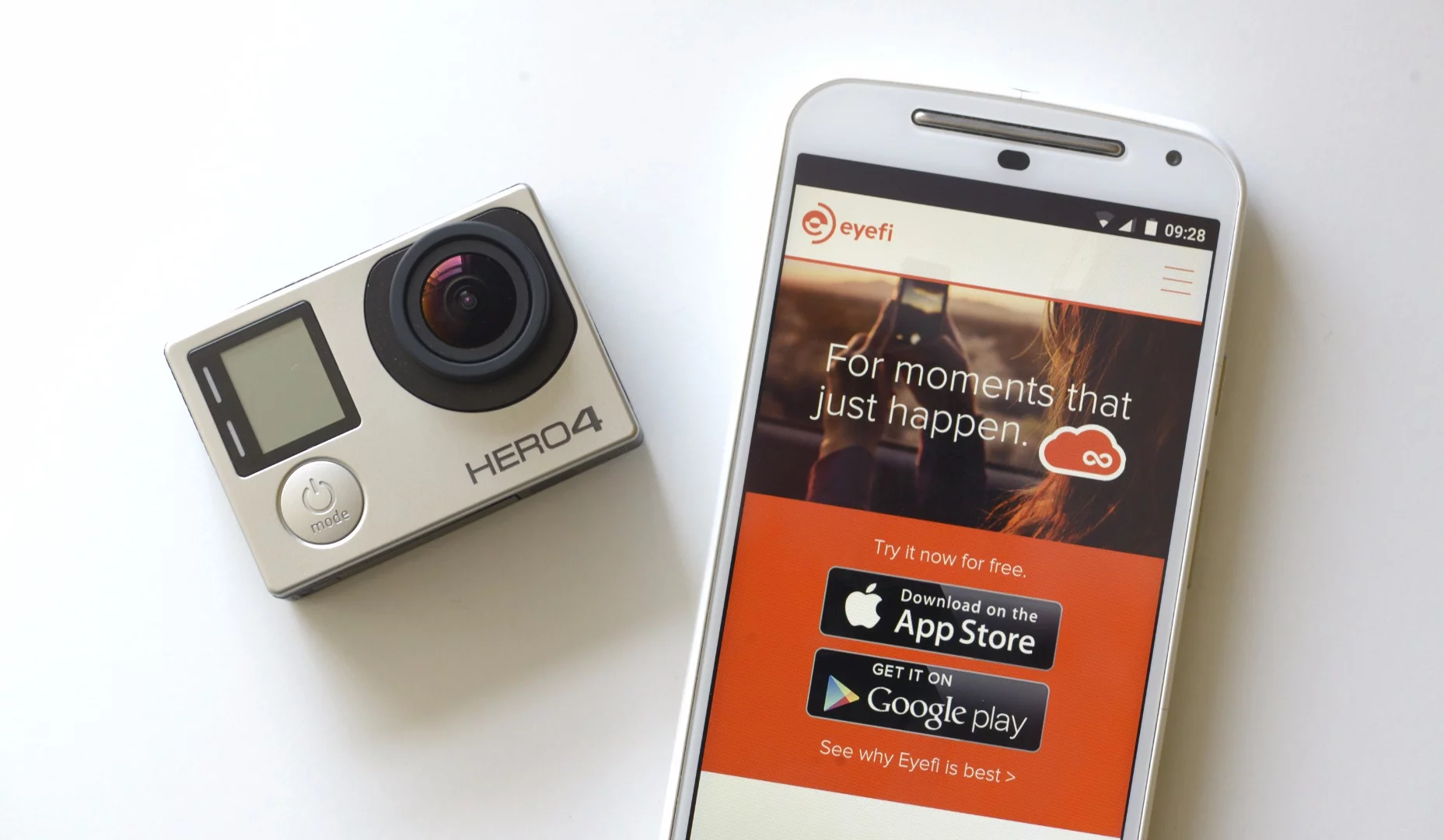 Users of Wi-Fi enabled GoPro and Olympus cameras will be able to use Eyefi Mobi apps and Eyefi Cloud without a wireless memory card