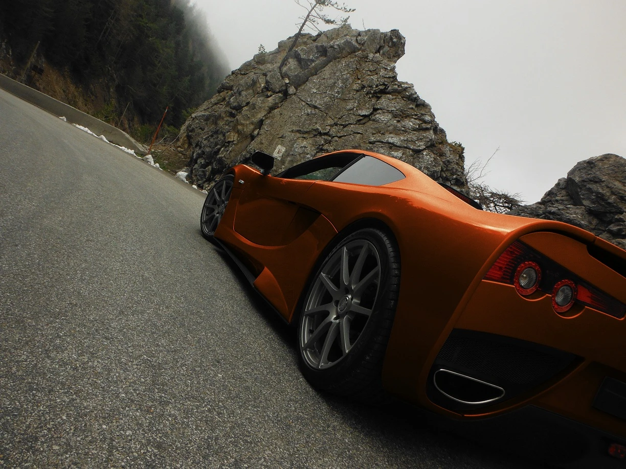 Sarthe shows hints of Lotus Evora, Ford GT40, Saleen S7, Camaro and Gallardo in its handmade lines