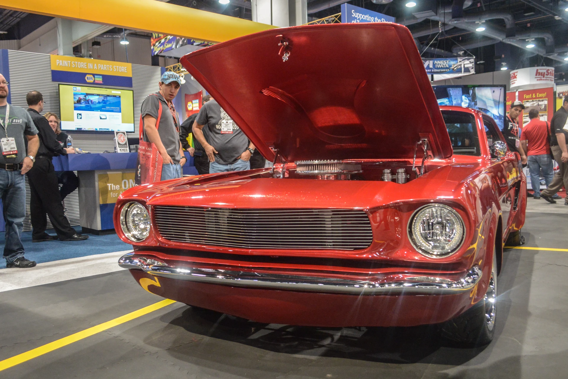 1966 Ford Mustang "Good Karma" custom coupe (Photo: C.C. Weiss/Gizmag)