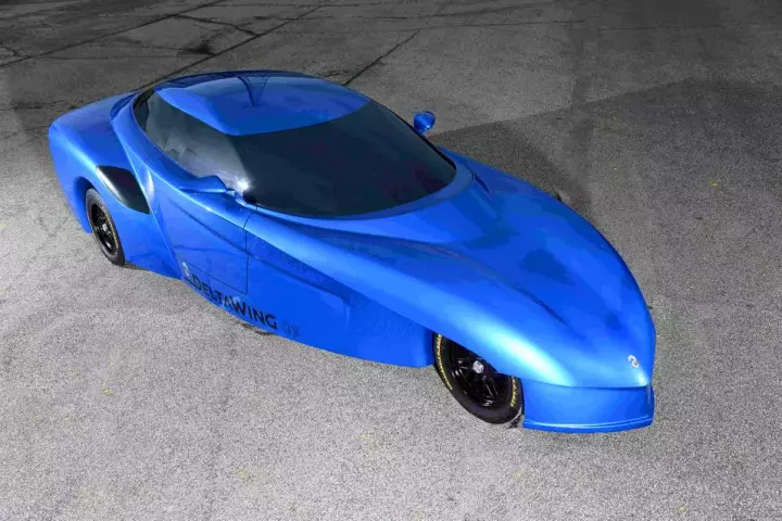 The DeltaWing street-legal GT concept makes a debut