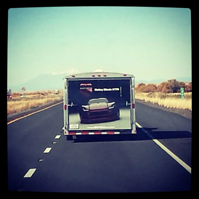 On the way to the SEMA Show