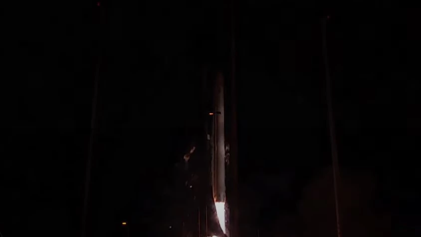 Terran-1 lifting off