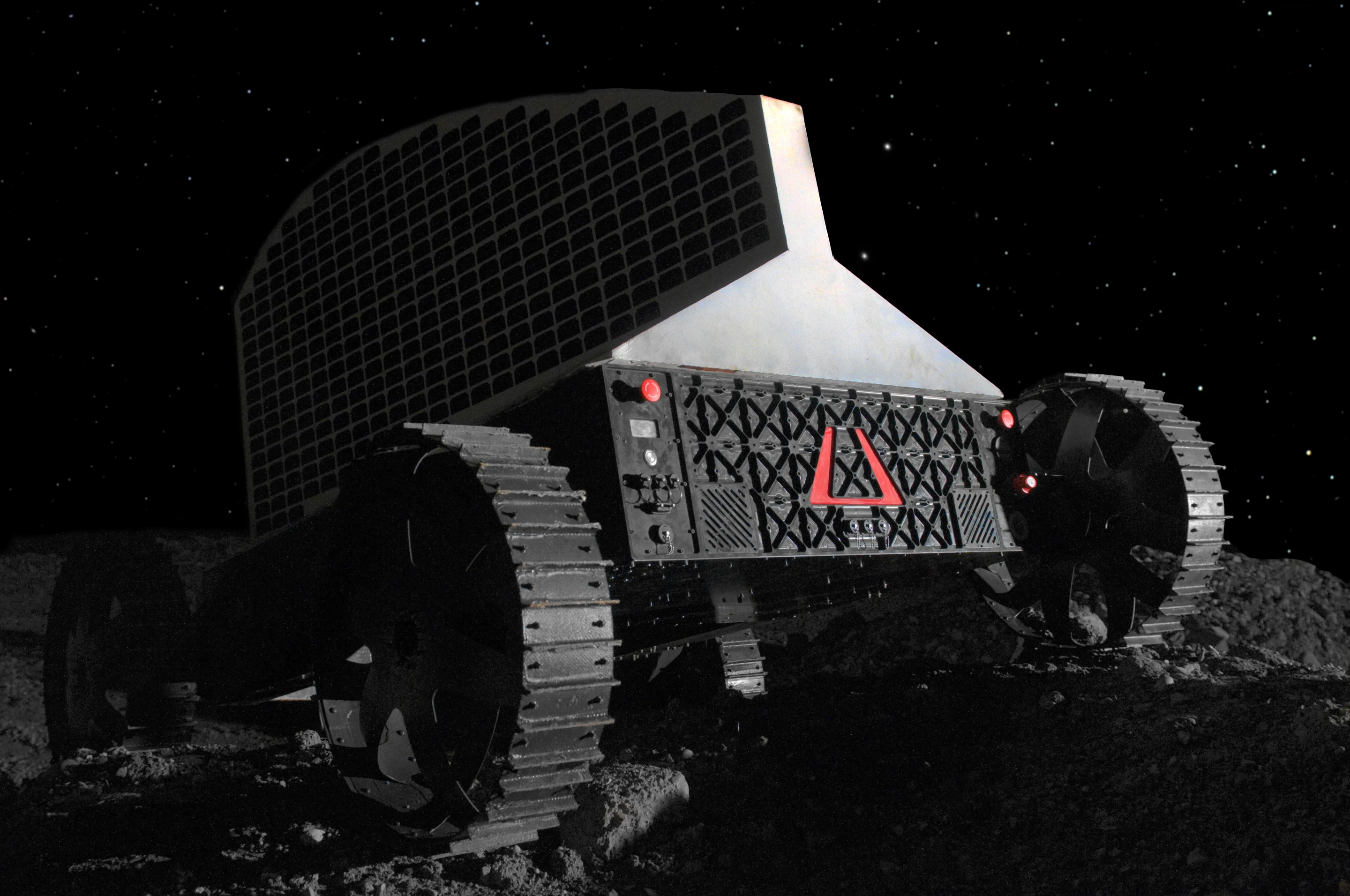 The Polaris lunar water prospecting robot prototyple
