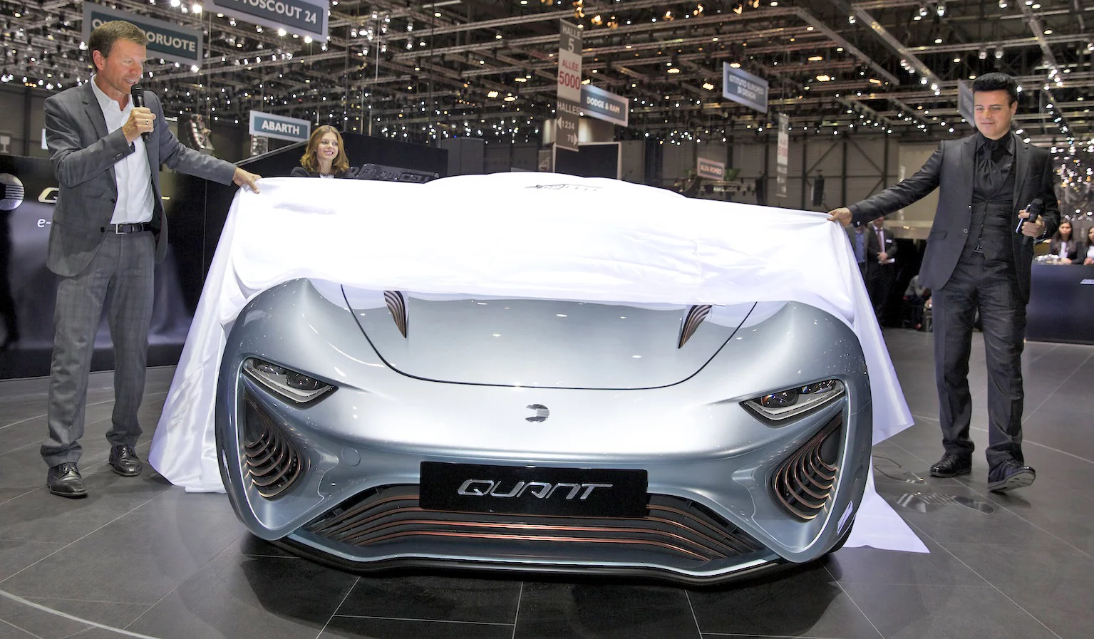 NanoFlowcell takes the wraps off the car at Geneva