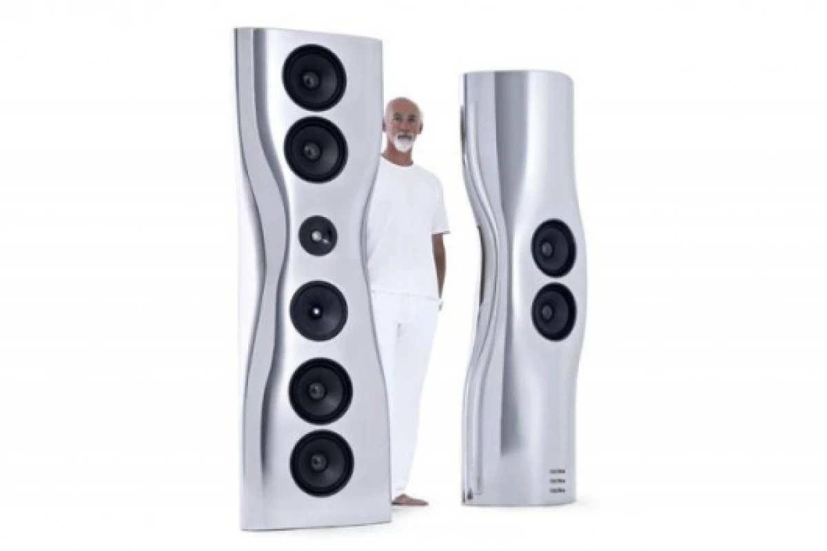 KEF MUON Speakers by Ross Lovegrove