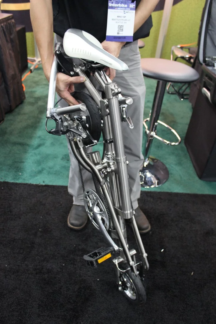 The Burke 8 folds down in less than 10 seconds