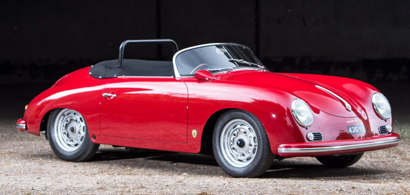 The recipient of an extensive £100,000 restoration that was completed just three years ago, this Porsche 356A Carrera Speedster with coachwork by Reutter topped the Bonhams Goodwood sale. Auction description