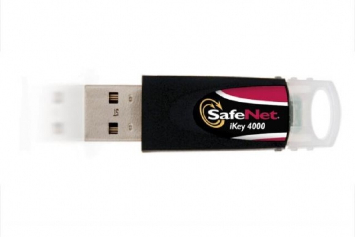 USB key adds physical element to enhance data security