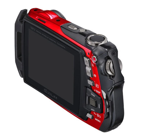 Casio's EX-G1 digital camera is available in red and black