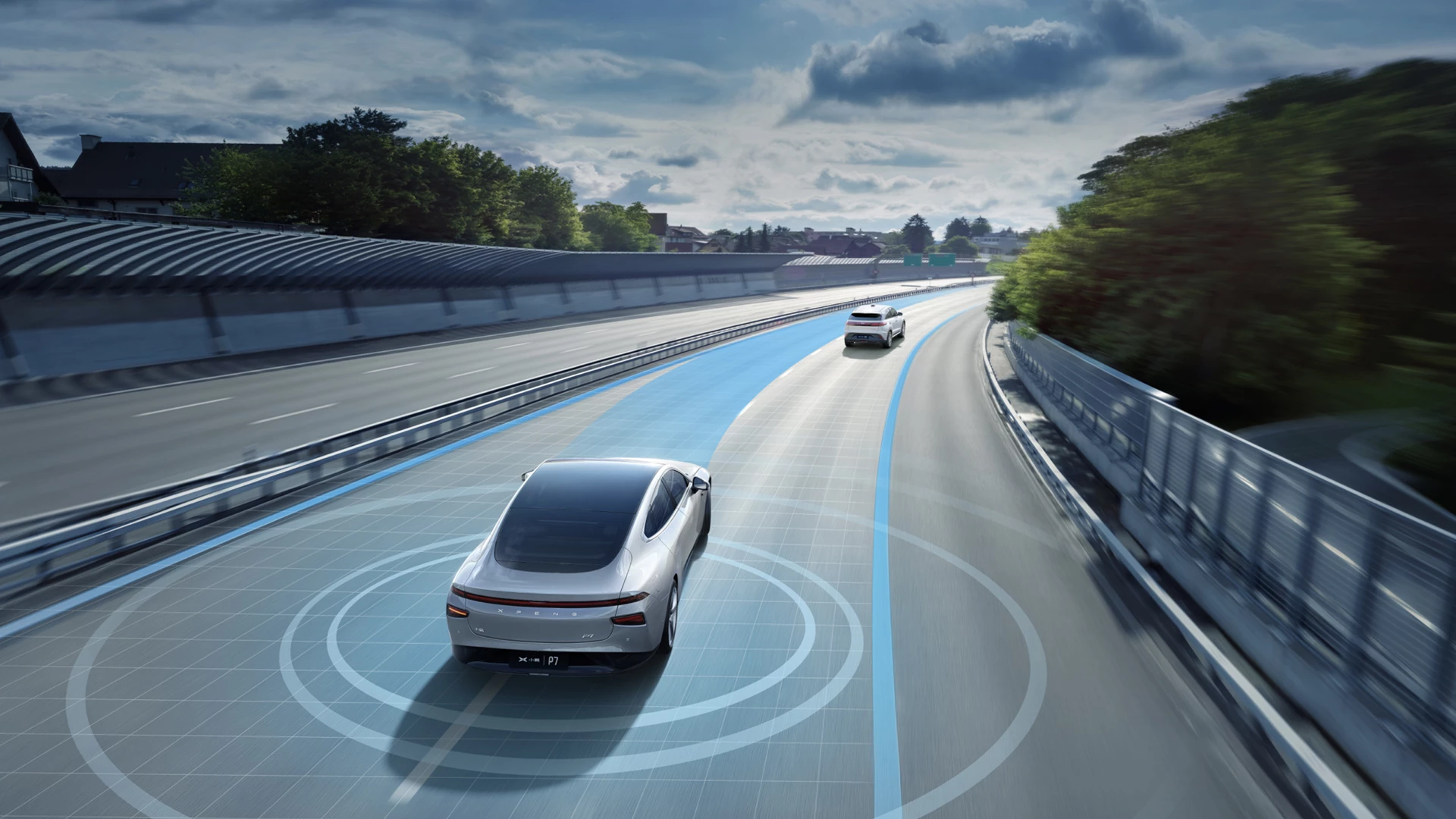 New autonomous driving features have rolled out for the XPeng P7