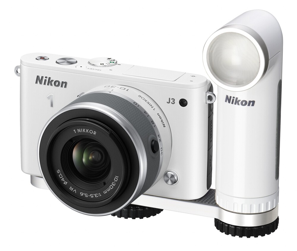 The Nikon LD-1000 LED is a continuous light source designed for use with the Nikon 1 system and Coolpix cameras