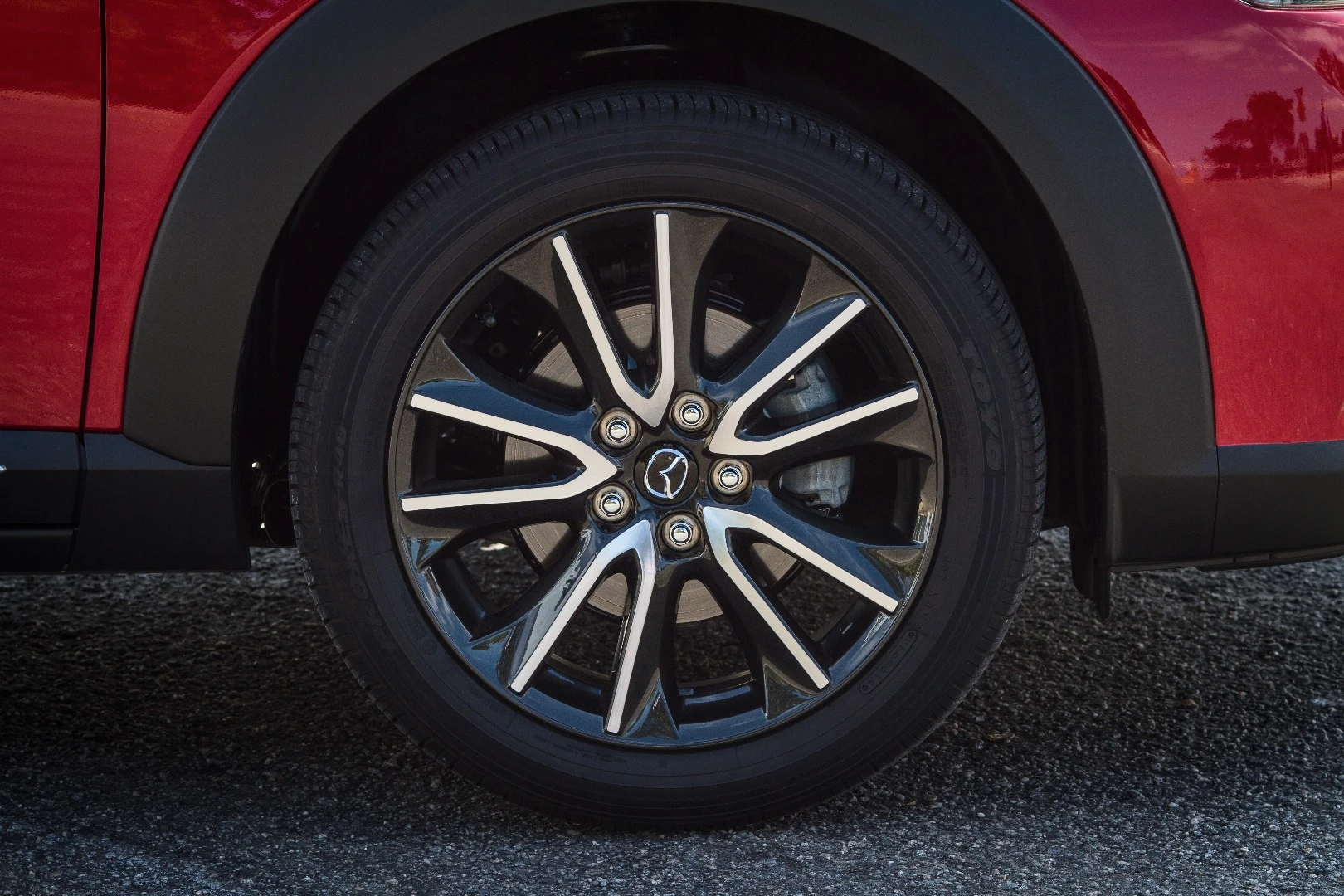 Mazda's stylists have gone all-out on the CX-3 to make it stand out from the crowd.
