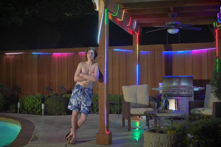 The ilumi Smartstrip features IP65-rated water-resistance so it can remain outdoors, rain or shine