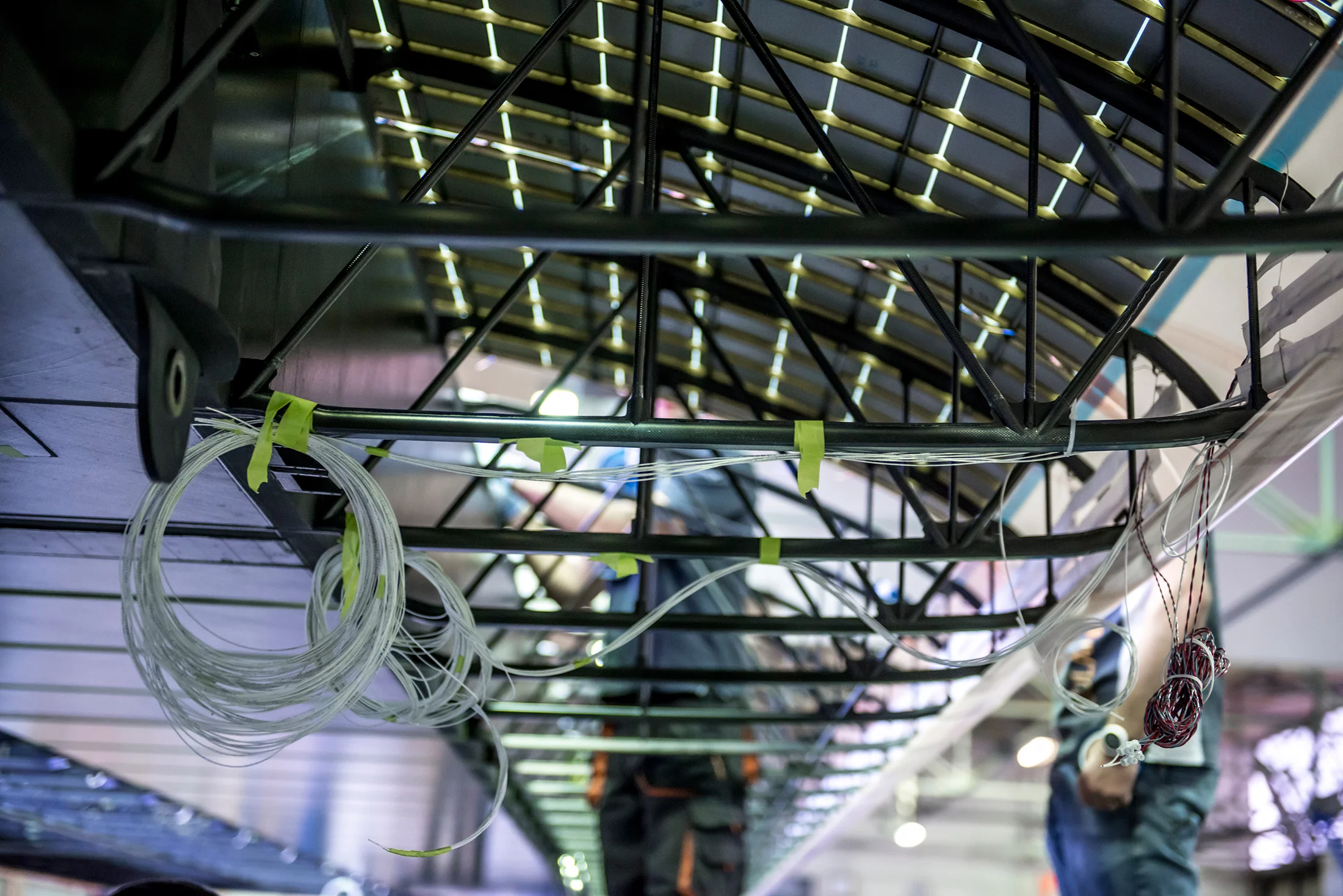 Solar Impulse 2 wing assembly