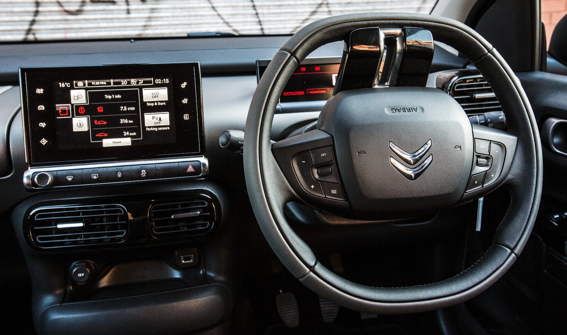 The Cactus' steering is light and takes a bit of twirling