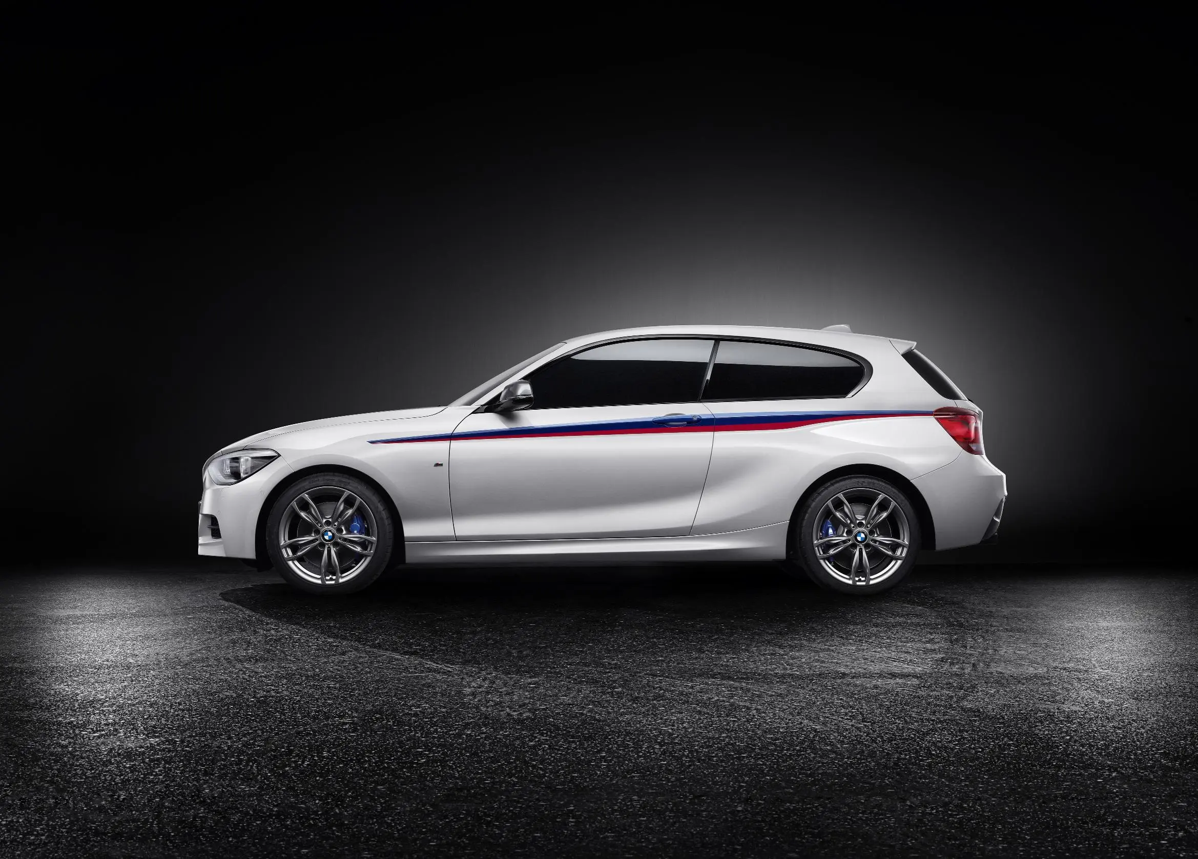 BMW says that the M135i has an "emotional" design