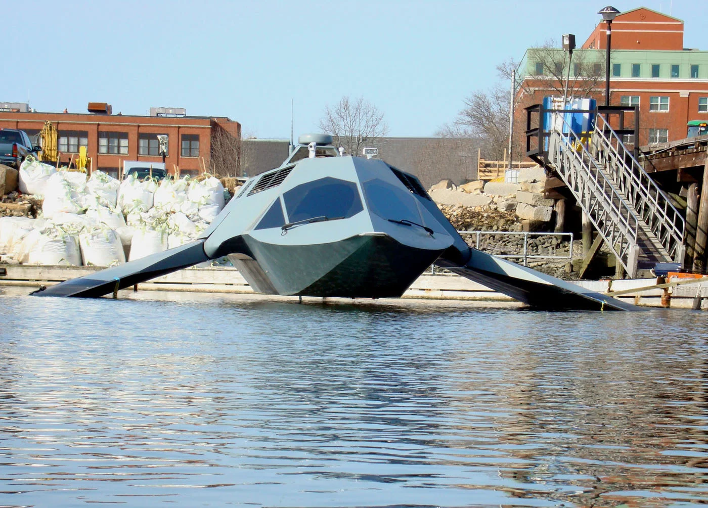 GHOST is a prototype military boat, that is claimed to be the world's first super-cavitating watercraft