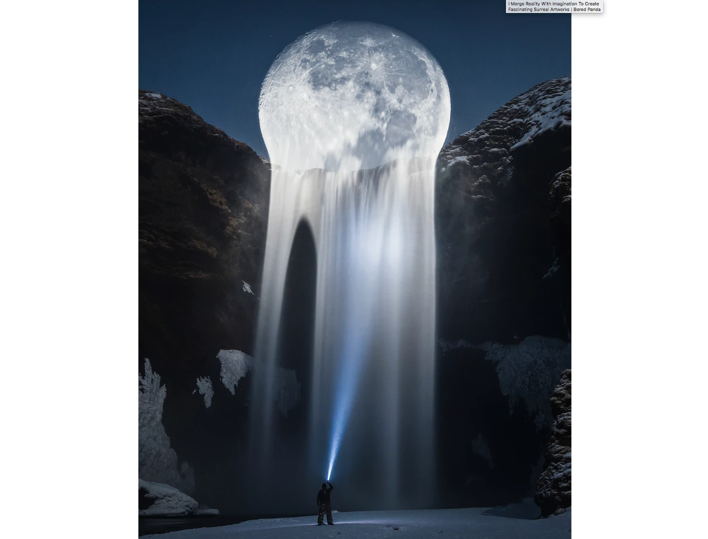 Moon Waterfall (Credit: Justin Peters CC BY-NC-ND 4.0)