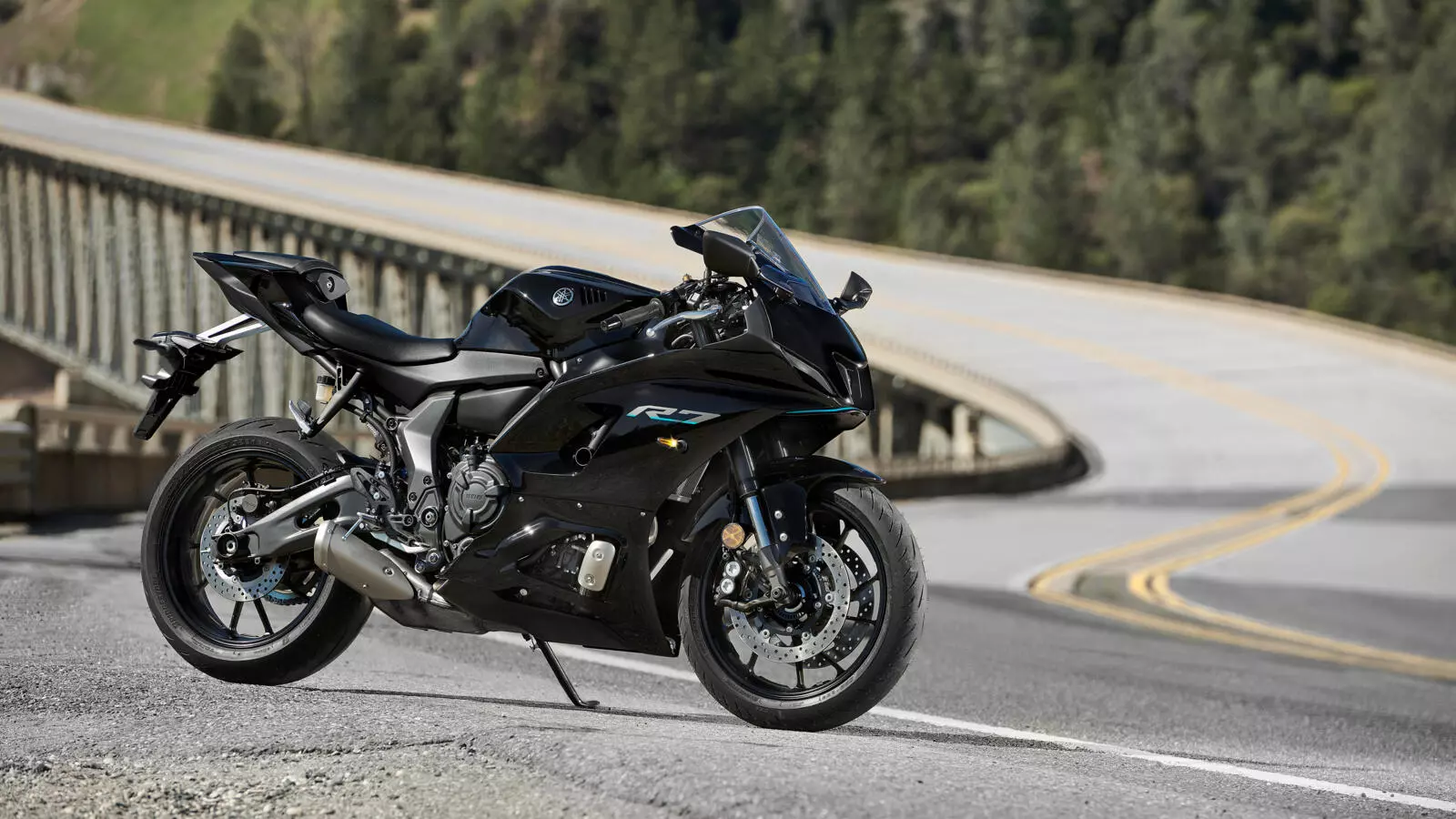 Just 72 horsepower, but it's all accessible. The R7 should be a wickedly fun street machine