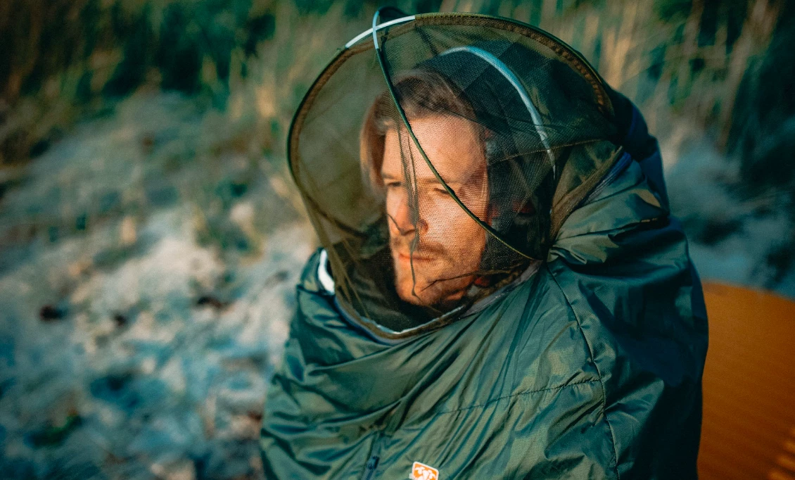 Gruezi Biopod Wolle Survival with integrated mosquito netting