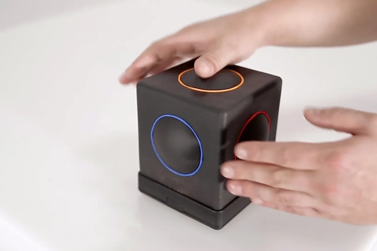 The Skoog 2.0 is described as a totally new kind of musical instrument