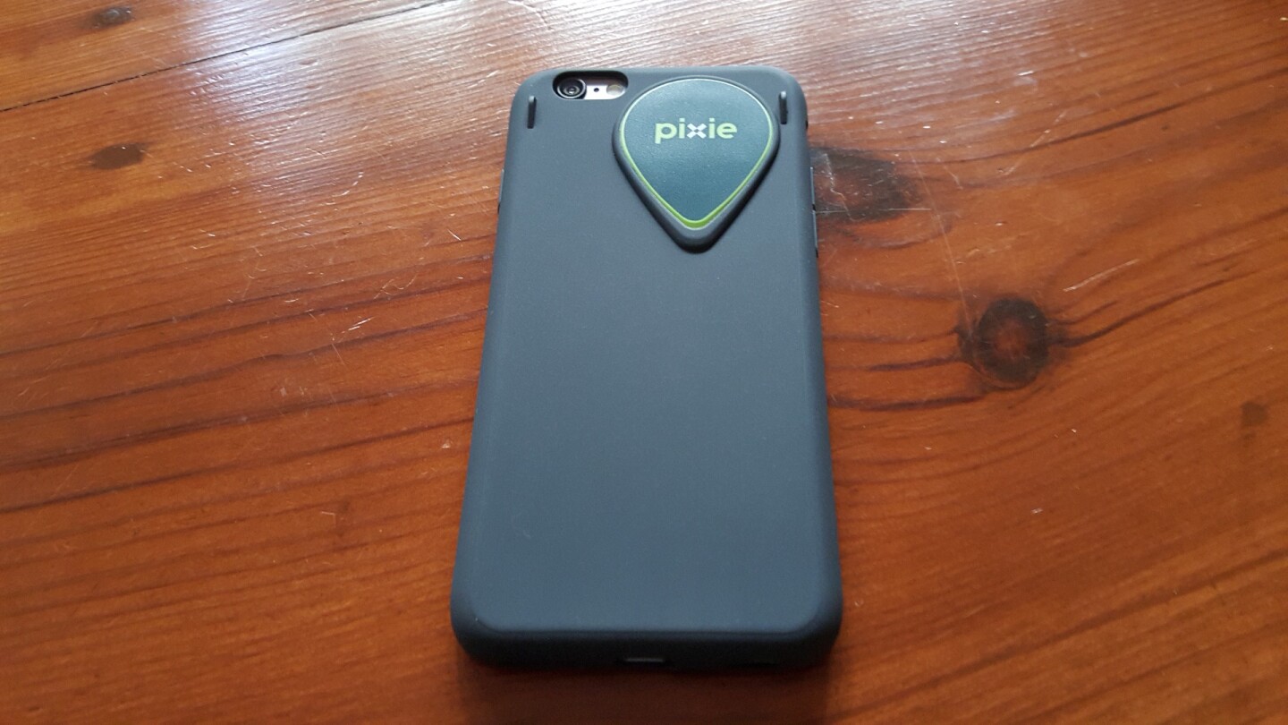 The Pixies also come with an iPhone case into which one tracker snaps