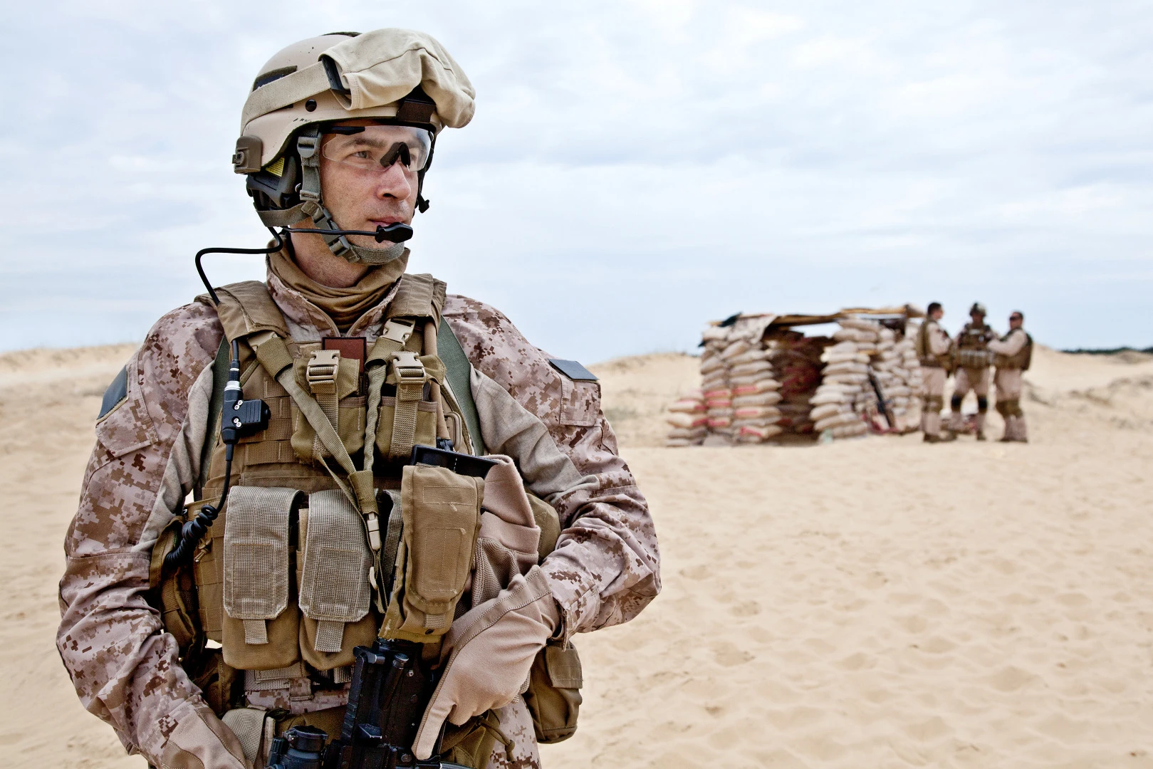 The BAE tech will allow soldiers to wear ear protection while still being able to hear radio communications