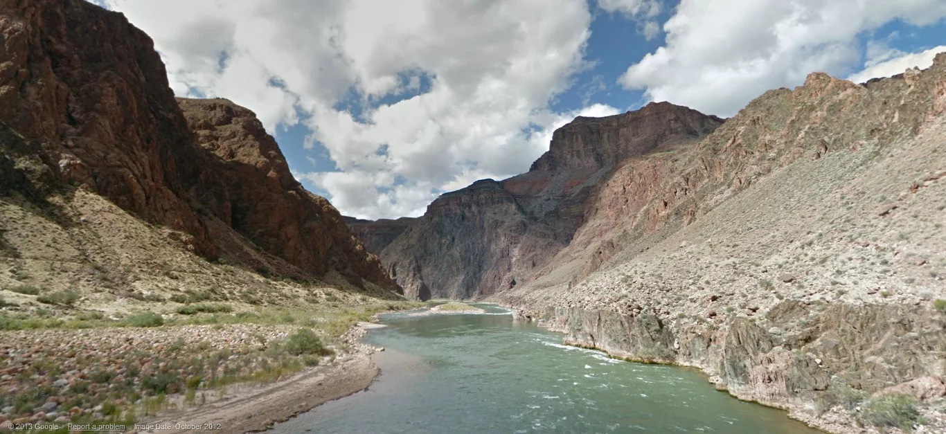 The team also recorded some well-known trails and landmarks in the area, including the Bright Angel Trail, South Kaibab Trail, Phantom Ranch, South Rim Trail, and Meteor Crater
