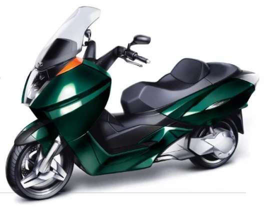The Vectrix scooter was also another to have been touched by ROBRADY