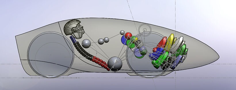Render showing Eta's general layout (Image: AeroVelo)