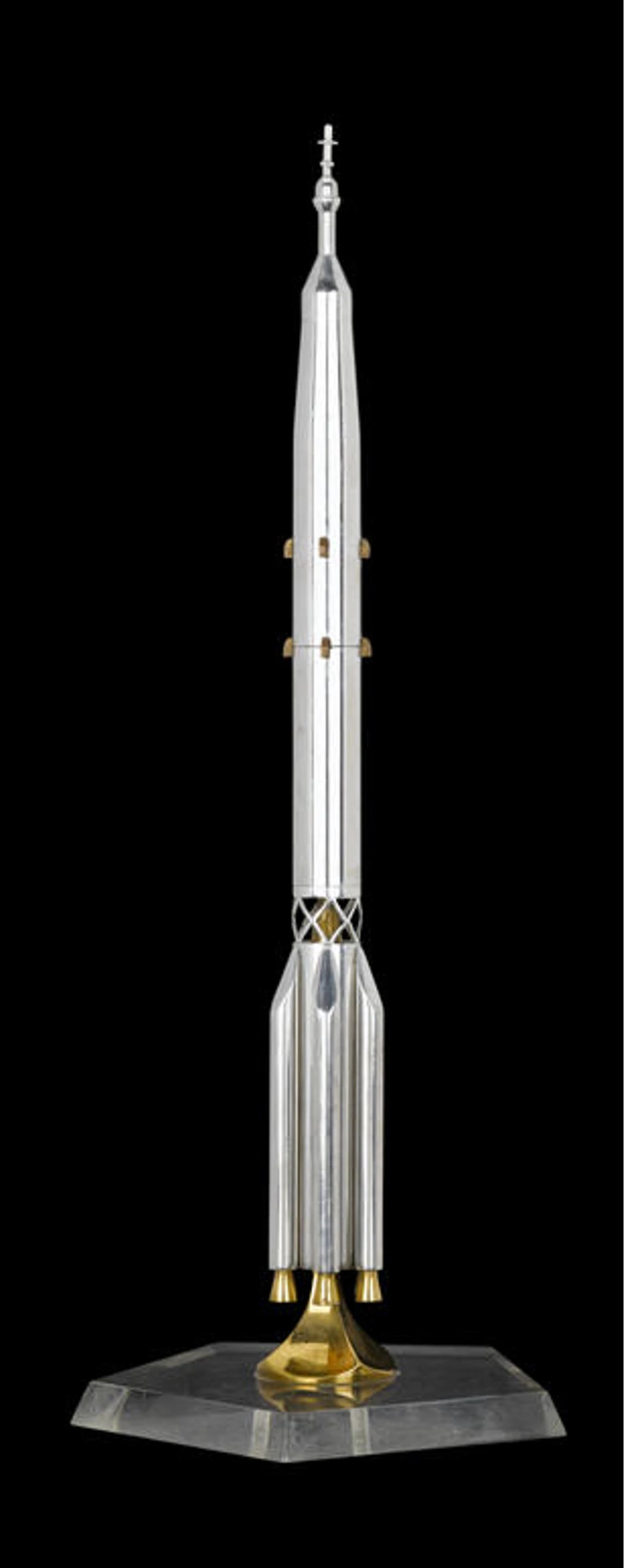 Soviet Proton rocket model
