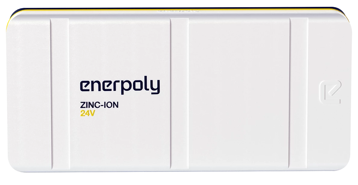 Enerpoly's zinc-ion battery cell