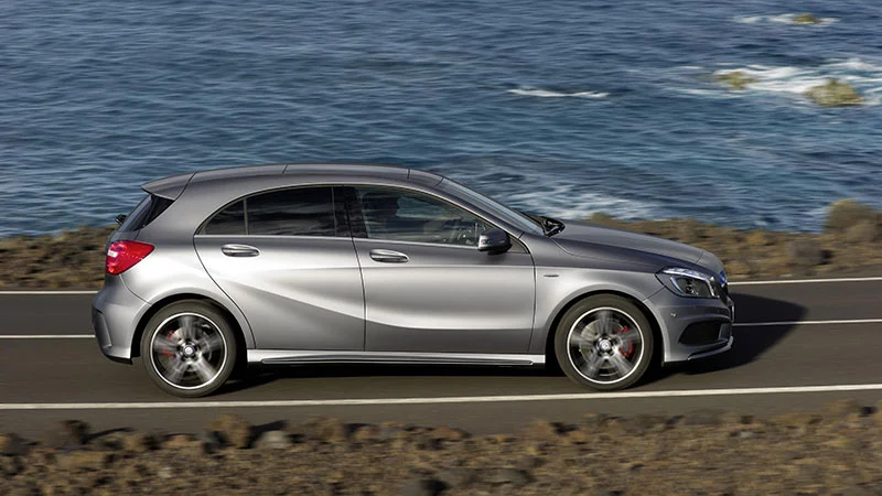 The new Mercedes-Benz A-Class in "AMG Sport" exterior spec.