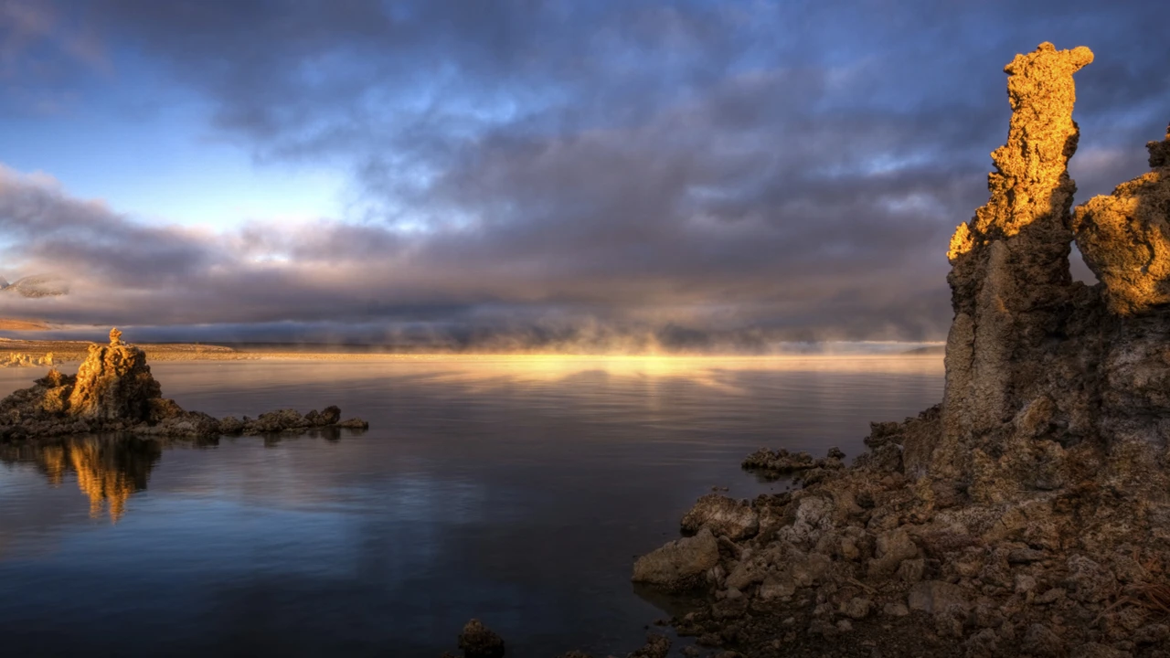 California's Mono Lake, where the bacteria was discovered