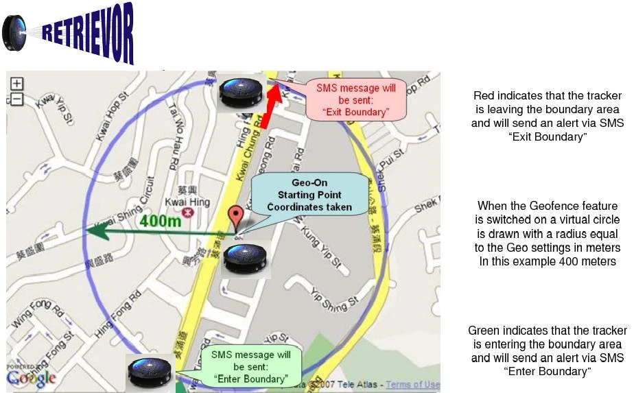 Retrievor Geo-Zone