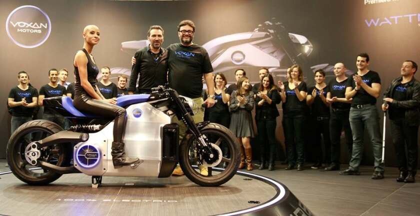The Voxan Wattman launches in Paris in 2013