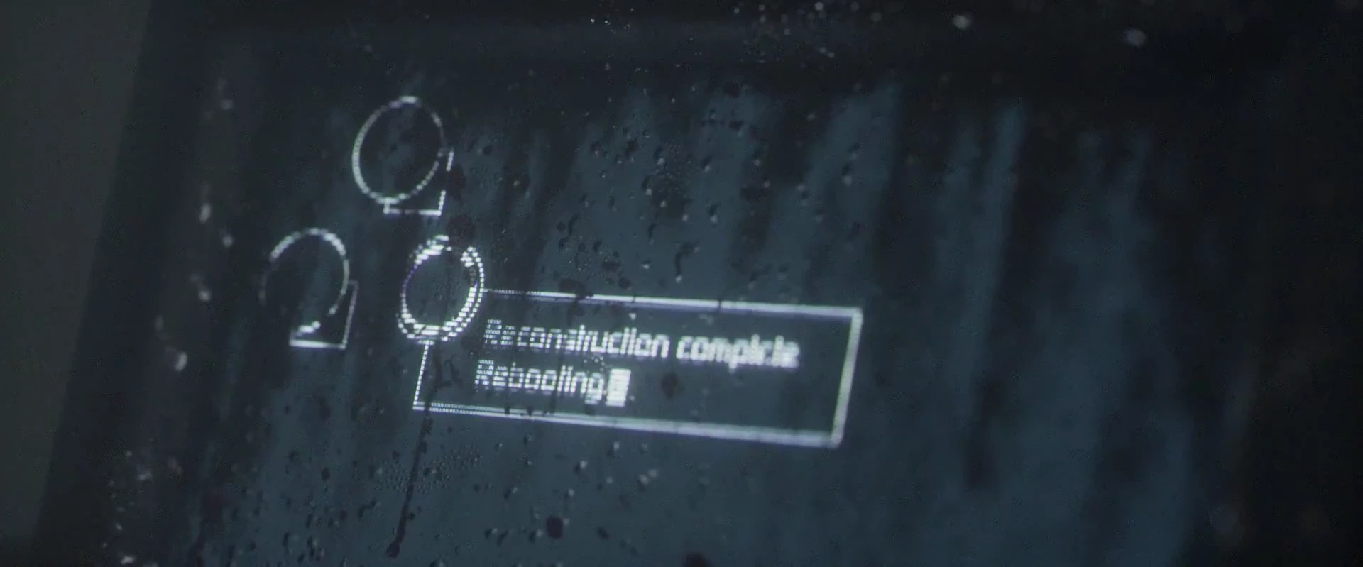 The trailer ends with the hint of a hitherto dormant routine on an apparently city-wide computer network, which apparently sparks the robots back into action