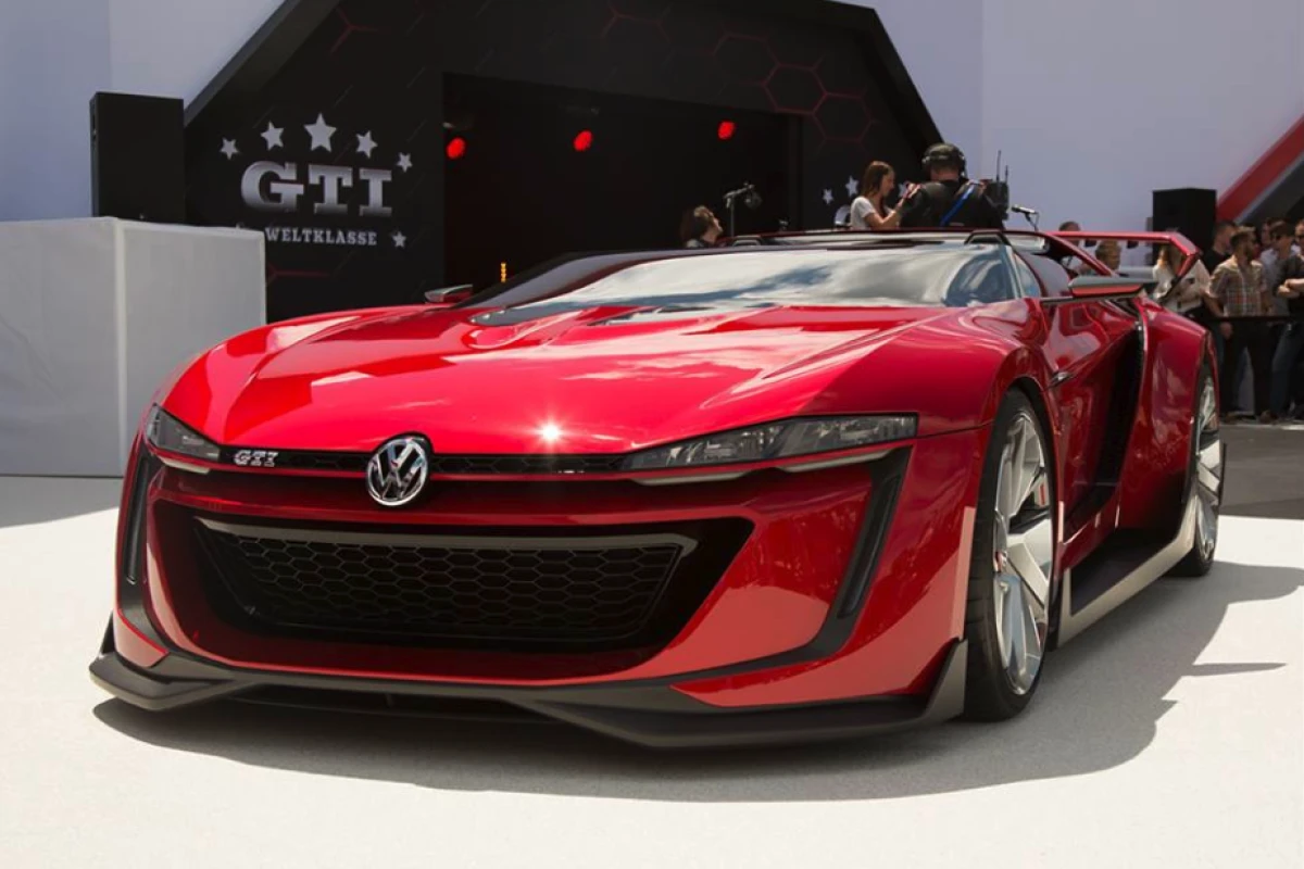 VW debuts the GTI Roadster Vision Gran Turismo at Wörthersee 2014