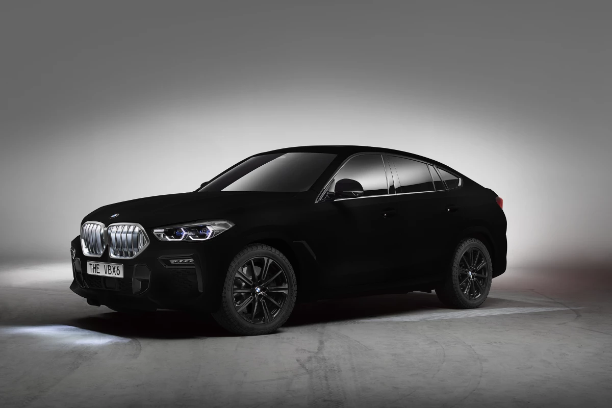 Vantablack Bmw X6 The Blackest Car That S Ever Existed